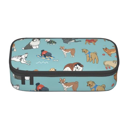 YHBLYKXP Bedruckte Bürobox mit großem Fassungsvermögen, Schreibwaren-Organizer, Büro-Kosmetiktasche von YHBLYKXP