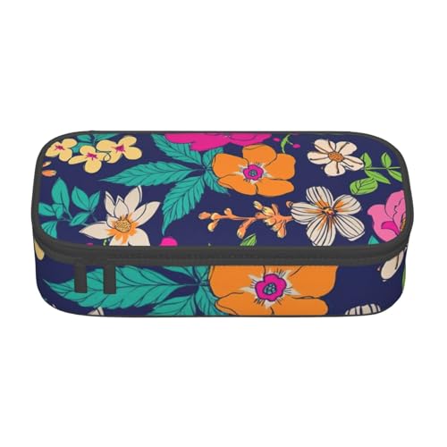YHBLYKXP Blumen (3) Bedruckte Große Kapazität Bürobox Schreibwaren Organizer Büro Kosmetiktasche von YHBLYKXP