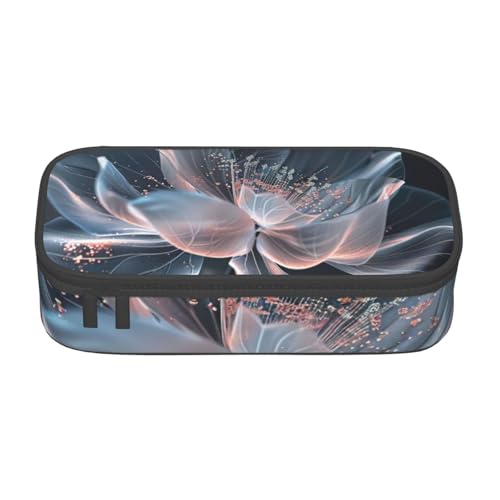 YHBLYKXP Bürobox mit 3D-Blumendruck, großes Fassungsvermögen, Schreibwaren-Organizer, Büro-Kosmetiktasche von YHBLYKXP