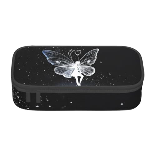 YHBLYKXP Bürobox mit Schmetterlingsdruck, großes Fassungsvermögen, Schreibwaren-Organizer, Büro-Kosmetiktasche von YHBLYKXP