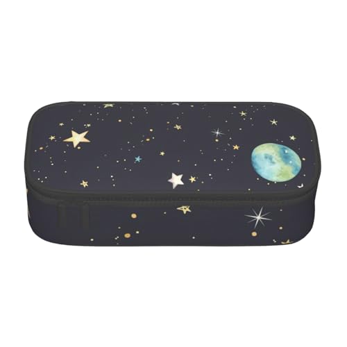 YHBLYKXP Galaxy.. Bedruckte große Kapazität Bürobox Schreibwaren Organizer Büro Kosmetiktasche von YHBLYKXP