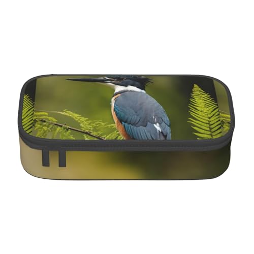 YHBLYKXP Niedlicher Vogel bedruckte große Kapazität Bürobox Schreibwaren Organizer Büro Kosmetiktasche von YHBLYKXP