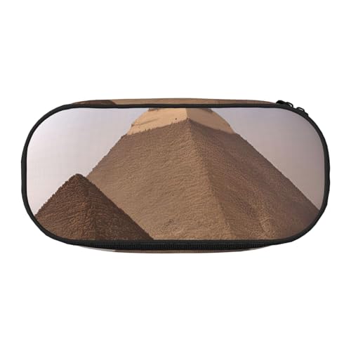 YHBLYKXP Pyramids of Egypt Print Oxford Cloth Pencil Case with ordered mesh compartments - a practical choice or travel YHBLYKXP Pyramids of Egypt Print Oxford Cloth Pencil Case with ordered mesh compartments - a practical choice or travel von YHBLYKXP