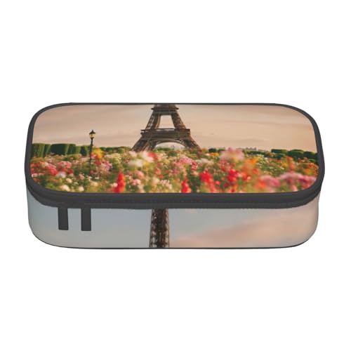 YHBLYKXP Schöne Eiffelturm Paris bedruckte große Kapazität Bürobox Schreibwaren Organizer Büro Kosmetiktasche von YHBLYKXP