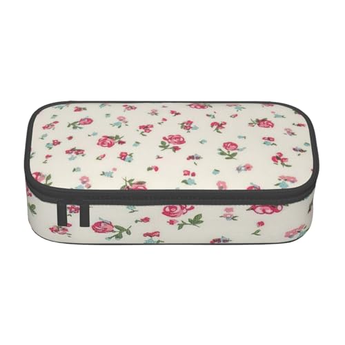 YHBLYKXP Schöne rote Kirsche bedruckte große Kapazität Bürobox Schreibwaren Organizer Büro Kosmetiktasche von YHBLYKXP