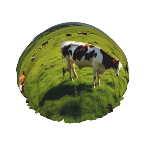 YHBLYKXP Verstellbare doppellagige Duschhaube, wiederverwendbare Duschhaube für Damen im Spa-Salon von YHBLYKXP