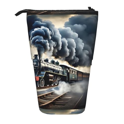 YHBLYKXP Vertikales einziehbares Federmäppchen, Aufbewahrungstasche, geeignet für Büro, Reisen und den täglichen Gebrauch von YHBLYKXP