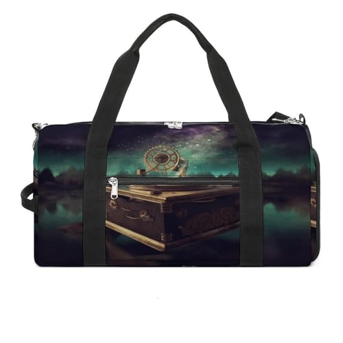 Turnbeutel Dream Music Box Turnbeutel für Damen Herren Rucksack Turnbeutel mit Schuhfach Wiederverwendbar Turnbeutel Mini Turnbeutel Dream Music Box One Size, Dream Spieluhr, Einheitsgröße von YHEGBFD