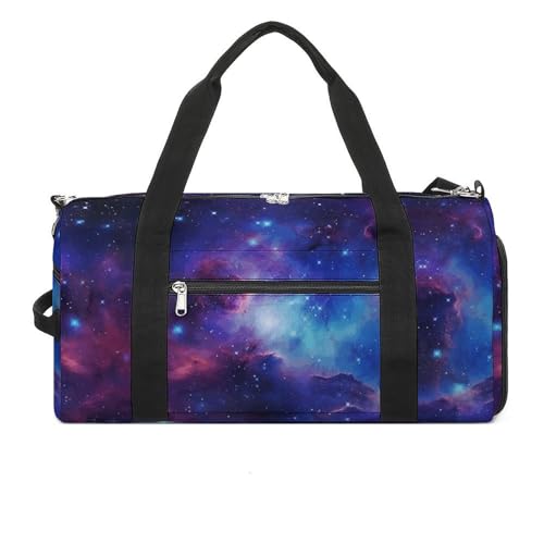 Turnbeutel Galaxy Turnbeutel für Damen Herren Rucksack Turnbeutel mit Schuhfach Wiederverwendbar Turnbeutel Mini Turnbeutel Galaxy, One Size, Galaxy, Einheitsgröße von YHEGBFD