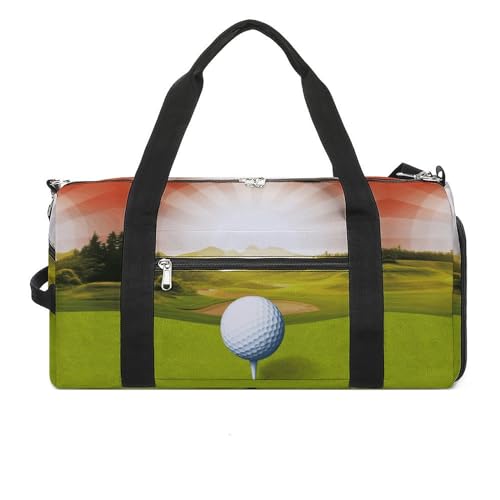 Turnbeutel Golf Sport Turnbeutel für Damen Herren Rucksack Turnbeutel mit Schuhfach Wiederverwendbar Turnbeutel Mini Turnbeutel Golf Sport Einheitsgröße, Golf Sport, Einheitsgröße von YHEGBFD