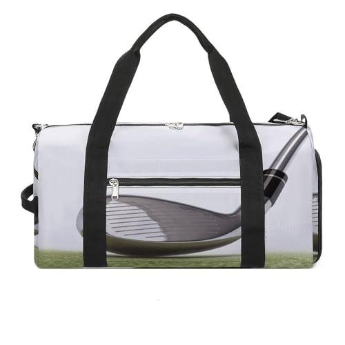 Turnbeutel Golfschläger Turnbeutel für Damen Herren Rucksack Turnbeutel mit Schuhfach Wiederverwendbar Turnbeutel Mini Turnbeutel Golfschläger Einheitsgröße, Golfclub, Einheitsgröße von YHEGBFD
