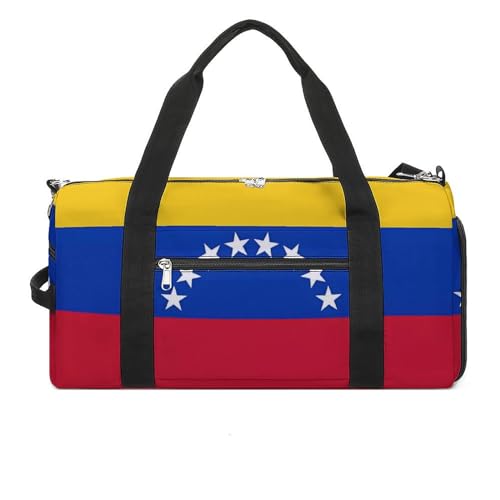 YHEGBFD Turnbeutel Flagge Venezuelas Turnbeutel für Damen Herren Rucksack Turnbeutel mit Schuhfach Wiederverwendbar Turnbeutel Mini Turnbeutel Flagge Venezuela One Size, Flagge Venezuela, von YHEGBFD