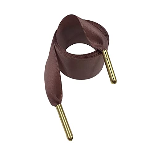 YHNNH, Elastische Schnürsenkel, Schnürsenkel for Stiefel, 1 Paar, 2,2 cm breit, flache, doppelseitige Schnürsenkel aus Chiffon und glänzendem Satin-Seidenband for Herren, Damen, Sneaker und Freizeitsc YHNNH, Elastische Schnürsenkel, Schnürsenkel for Stiefel, 1 Paar, 2,2 cm breit, flache, doppelseitige Schnürsenkel aus Chiffon und glänzendem Satin-Seidenband for Herren, Damen, Sneaker und Freizeitsc von YHNNH