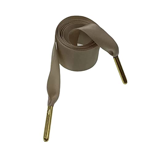 YHNNH, Elastische Schnürsenkel, Schnürsenkel for Stiefel, 1 Paar, 2,2 cm breit, flache, doppelseitige Schnürsenkel aus Chiffon und glänzendem Satin-Seidenband for Herren, Damen, Sneaker und Freizeitsc YHNNH, Elastische Schnürsenkel, Schnürsenkel for Stiefel, 1 Paar, 2,2 cm breit, flache, doppelseitige Schnürsenkel aus Chiffon und glänzendem Satin-Seidenband for Herren, Damen, Sneaker und Freizeitsc von YHNNH