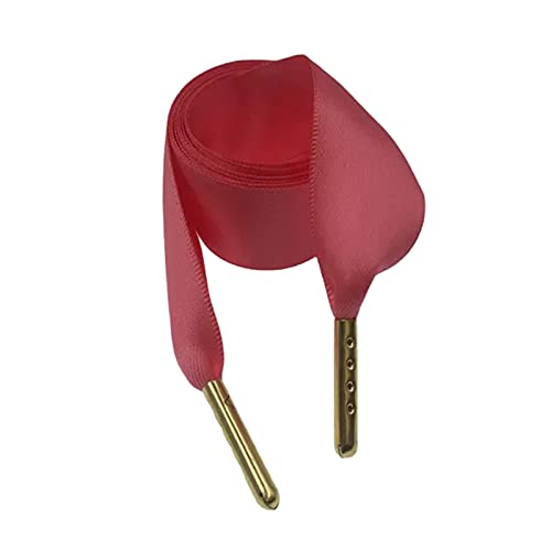 YHNNH, Elastische Schnürsenkel, Schnürsenkel for Stiefel, 1 Paar, 2,2 cm breit, flache, doppelseitige Schnürsenkel aus Chiffon und glänzendem Satin-Seidenband for Herren, Damen, Sneaker und Freizeitsc YHNNH, Elastische Schnürsenkel, Schnürsenkel for Stiefel, 1 Paar, 2,2 cm breit, flache, doppelseitige Schnürsenkel aus Chiffon und glänzendem Satin-Seidenband for Herren, Damen, Sneaker und Freizeitsc von YHNNH
