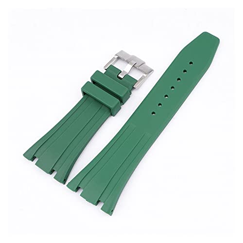 YHNNH, Silikonarmband passend for AP Butterfly-Schnalle Uhrenarmband Camouflage Gummi(Army green) von YHNNH