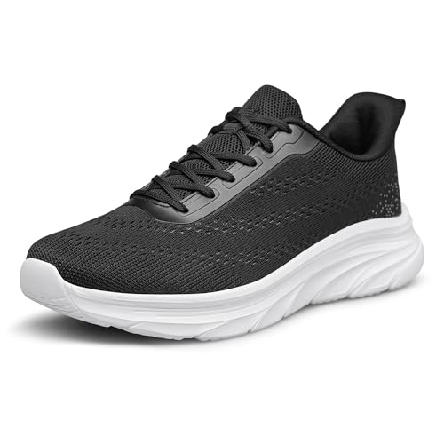 YHOON Slip-On-Sneaker für Herren, lässige Wanderschuhe, leichte Workout-Sneaker, Jogging, dämpfende Turnschuhe für Herren, schwarz / weiß, 42.5 EU YHOON Slip-On-Sneaker für Herren, lässige Wanderschuhe, leichte Workout-Sneaker, Jogging, dämpfende Turnschuhe für Herren, schwarz / weiß, 42.5 EU von YHOON