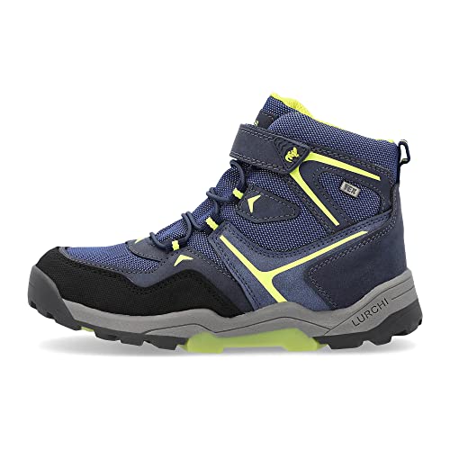 Lurchi THILO-TEX Sneaker, NAVY CITRON, 27 EU von YHQKJ
