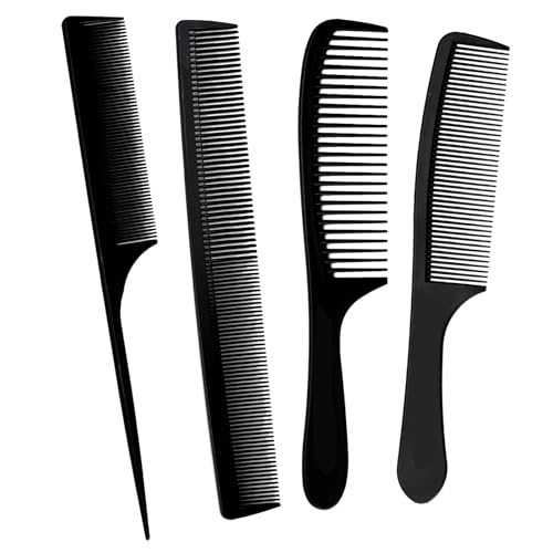 4-teiliges Herrenkamm-Set, entwirrendes Haarkamm-Set, hitzebeständig, antistatisch, breite Zahnkämme für Herren, professionelles Stylingkamm-Set für Männer und Frauen, für den täglichen Gebrauch 4-teiliges Herrenkamm-Set, entwirrendes Haarkamm-Set, hitzebeständig, antistatisch, breite Zahnkämme für Herren, professionelles Stylingkamm-Set für Männer und Frauen, für den täglichen Gebrauch von YHQZ