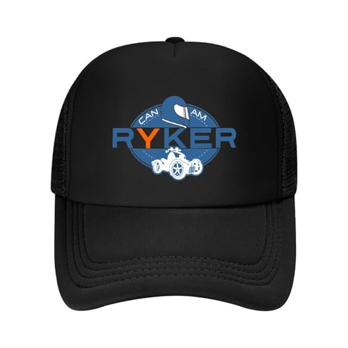Klassisch Baseball Cap Mode Retro CAN AM Ryker MOTORRÄDER Snap Back Hut Hip Hop Sonnencreme Damen Strand Outlet Herren Essential für den Sommer von YHRYHYM