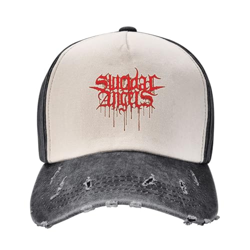 Klassische Baseball Caps Suicidal Angels Thrash Metal Band Griechische Custom Caps Baseball Männer Damenmode Retro Essential für den Sommer von YHRYHYM