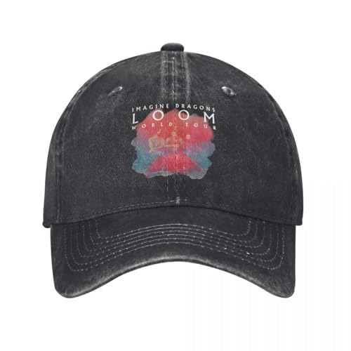 Klassische Baseballkappe Klassische Distressed Denim Washed Imagine Dragons Band Snapback Cap Unisex Style Hüte Cap Essential für den Sommer Klassische Baseballkappe Klassische Distressed Denim Washed Imagine Dragons Band Snapback Cap Unisex Style Hüte Cap Essential für den Sommer von YHRYHYM