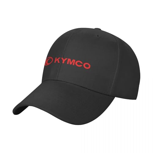 YHRYHYM Klassische Baseballkappe KYMCO Baseballkappe für Männer Verstellbarer Hut Mode Casual Cap Truck Fahrer Hut Essential für den Sommer von YHRYHYM