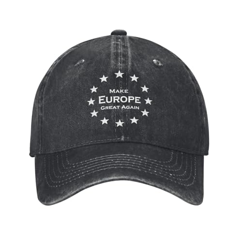 YHRYHYM Klassische Baseballkappe Make Europe Great Again Star Baseball Caps Vintage Distressed MEGA EU Snapback Hat Unisex Outdoor Workouts Verstellbare Hüte Cap Essential für den Sommer YHRYHYM Klassische Baseballkappe Make Europe Great Again Star Baseball Caps Vintage Distressed MEGA EU Snapback Hat Unisex Outdoor Workouts Verstellbare Hüte Cap Essential für den Sommer von YHRYHYM