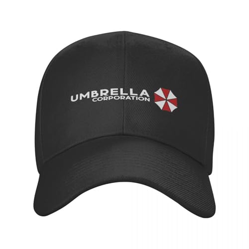 YHRYHYM Klassische Baseballkappe Umbrella Corp Corporations Baseballkappe Unisex Pharmaceuticals Corporation Hüte Verstellbare Polyester Sonnenhüte Sommer Kappe Essential für den Sommer von YHRYHYM
