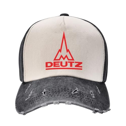 YHRYHYM Klassische Baseballmützen DEUTZ Mode Schirmmütze Herren Hut Damen Mütze Sommer Hut Mode Retro Essential für den Sommer von YHRYHYM