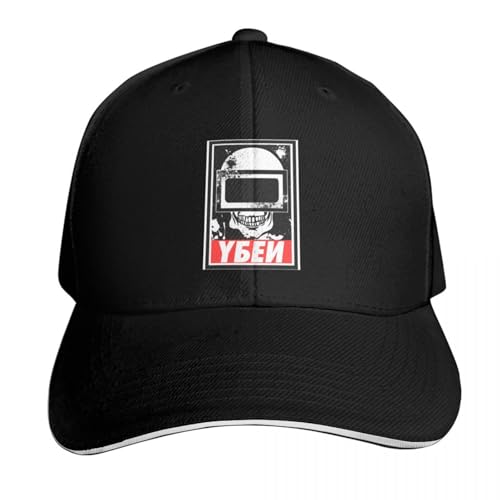 YHRYHYM Klassische Baseballmützen Escape from Tarkov - Tagilla Helm schwarz Streetwear Luxus Kappe für Mann Damenmode Retro Essential für den Sommer von YHRYHYM