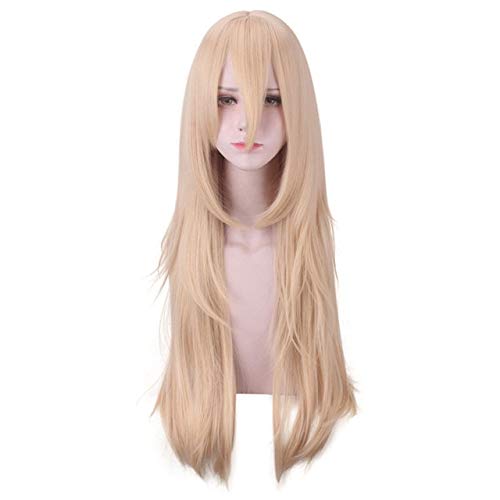 2019 Neuankömmling Engel des Todes Ray Rachel Gardner Cosplay Perücke für Frauen 80cm lang Gerade Anime Kostüm Party Perücke Haar Gold One Size PL-036 2019 Neuankömmling Engel des Todes Ray Rachel Gardner Cosplay Perücke für Frauen 80cm lang Gerade Anime Kostüm Party Perücke Haar Gold One Size PL-036 von YHWW