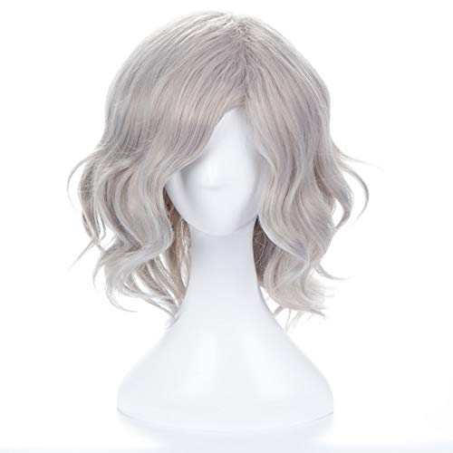 35cm Monte Cristo Edmond Schicksal Großauftrag FGO Avenger Grau Lockiges Kunsthaar Cosplay Perücke Halloween Kostüm Perücke + Perücke Kappe 35cm Monte Cristo Edmond Schicksal Großauftrag FGO Avenger Grau Lockiges Kunsthaar Cosplay Perücke Halloween Kostüm Perücke + Perücke Kappe von YHWW