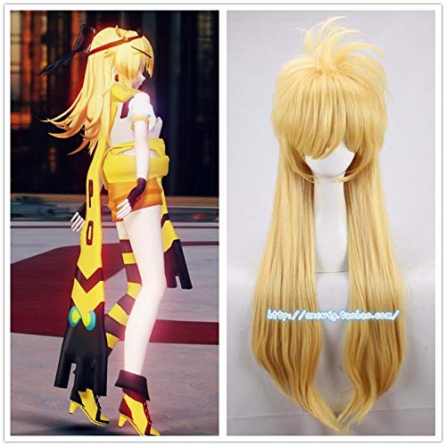 Anime Aotu Welt Cosplay Gott Rose Perücke 85cm lang Flauschig Goldene Perücke Cosplay Kostüm Halloween Party Hitzebeständiges Kunsthaar Anime Aotu Welt Cosplay Gott Rose Perücke 85cm lang Flauschig Goldene Perücke Cosplay Kostüm Halloween Party Hitzebeständiges Kunsthaar von YHWW
