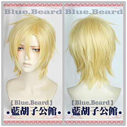 Anime Bananenfisch Cosplay Esche Luchs Perücke Aslan Jade Callenreese Goldene Cosplay Perücke Hitzebeständige Cosplay Perücke + Perücke Kappe + Track Nr. Anime Bananenfisch Cosplay Esche Luchs Perücke Aslan Jade Callenreese Goldene Cosplay Perücke Hitzebeständige Cosplay Perücke + Perücke Kappe + Track Nr. von YHWW