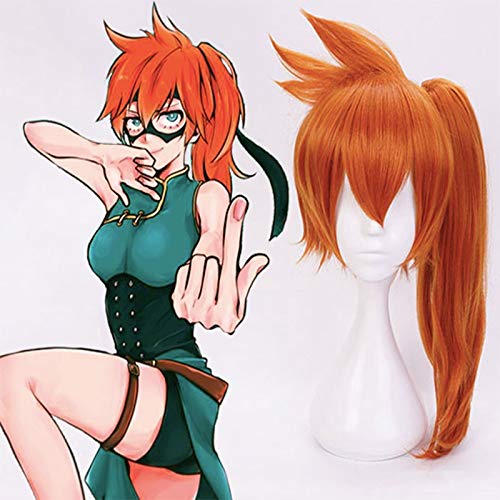 Anime My Hero Academia Cosplay Perücke Itsuka Kendou Cosplay Perücken Hitzebeständige Synthetische Halloween Boku No Hero Academia Deku Perücke von YHWW