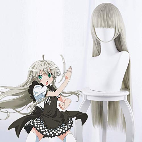 Anime Nyaruko: Mit Liebe kriechen! Cosplay Perücken Nyaruratohotepu Cosplay Perücke Synthetische Perücke Haar Party Haiyore! Nyaruko-San Perücke von YHWW