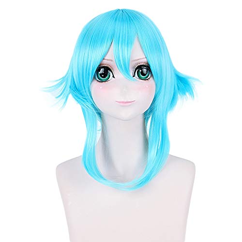 Anime Schwert Kunst Online Asada Shino Sinon Frauen Kurze Perücke Cosplay Kostüm SAO Hitzebeständige Synthetische Haare Cosplay Perücken von YHWW