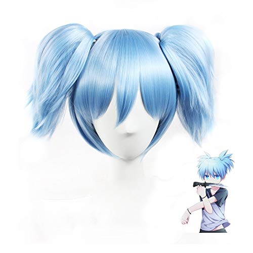 Attentat Klassenzimmer Shiota Nagisa Cosplay Perücke Ansatsu Kyoushitsu Kostüm Spiel Perücken Halloween Kostüme + Perücke Kappe von YHWW