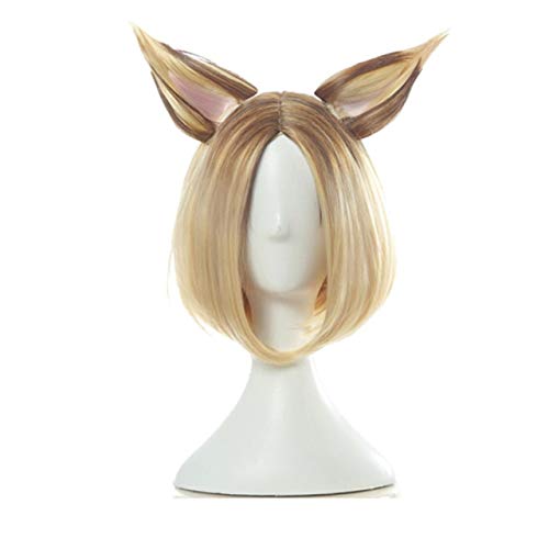 Cosplay LOL Prestige Edition KDA Ahri Akali Kaisa Evelynn Cosplay Kostüm Perücken Frauen Perücke One Size Ahri von YHWW