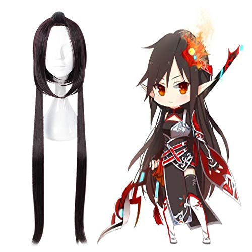 Die Avatar Cosplay Perücken des Königs Tang Rou Cosplay Hitzebeständige synthetische lange Perücken Halloween Carnival Party Frauen Cosplay Perücken von YHWW