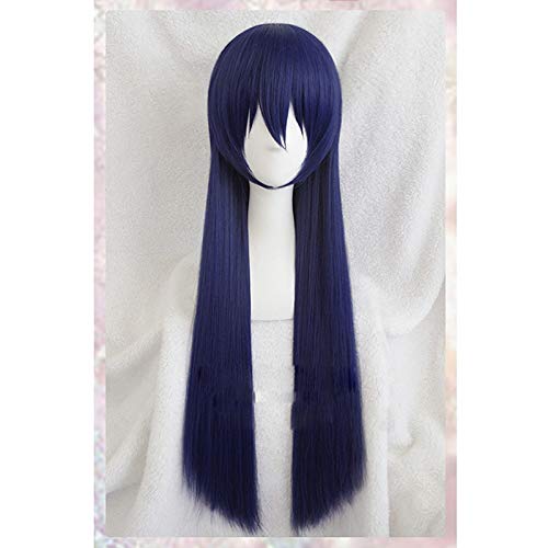 Liebe Live Sonoda Umi Lange Cosplay Perücken Blau Lila Farbe Hitzebeständiges Kunsthaar Perucas Cosplay Perücke + Perückenkappe von YHWW