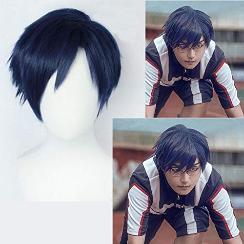 Meine Boku no Hero Academia Iida Tenya Kurze dunkelblaue 3/7 gestylte hitzebeständige Cosplay Perücke My Hero Academia 3 Halloween Cosplay Meine Boku no Hero Academia Iida Tenya Kurze dunkelblaue 3/7 gestylte hitzebeständige Cosplay Perücke My Hero Academia 3 Halloween Cosplay von YHWW