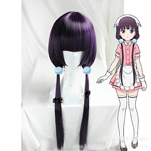 Mischung S Cosplay Perücken Maika Sakuranomiya Kaho Hinata Hideri Kanzaki Mafuyu Hoshikawa Miu Amano Synthetische Cosplay Perücke + Perückenkappe von YHWW