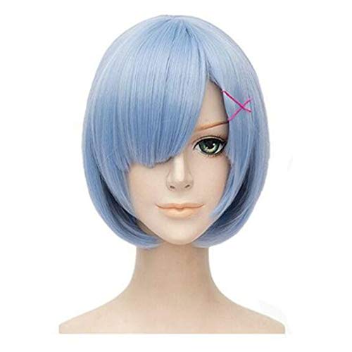 REM Cosplay Perücke oder RAM Cosplay Perücken Re: Zero Startleben in einer anderen Welt Kostüm spielen Halloween Kostüme CHINA REM von YHWW