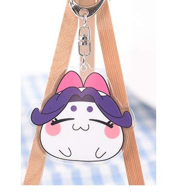 SARAZANMAI Jinnai Enta Akutsu Mabu Yasaka Kazuki Reo Niiboshi Anime Haar Cosplay Kostüm Perücke Spiel Rolle Schlüsselring Standplatte Geschenk One Size Only F. von YHWW