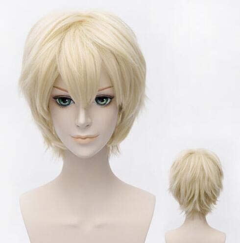Seraph des Endes Mikaela Hyakuya Cosplay Perücken 30cm Kurzes hitzebeständiges Kunsthaar Perucas Cosplay Perücke + Perückenkappe Seraph des Endes Mikaela Hyakuya Cosplay Perücken 30cm Kurzes hitzebeständiges Kunsthaar Perucas Cosplay Perücke + Perückenkappe von YHWW