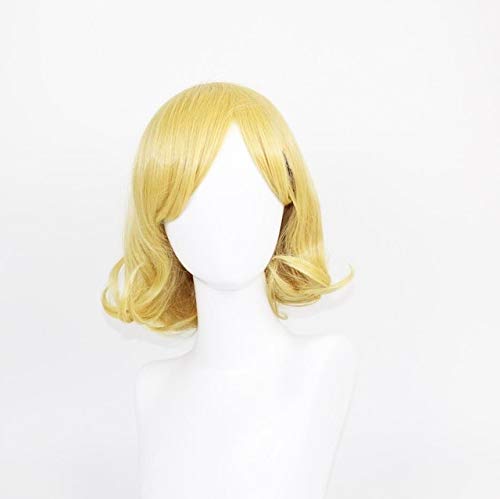 VEVEFHUANG Vocaloid Kagamine Len Rin Hochwertige Cosplay Perücke Hitzebeständiges synthetisches Haar Cos Perücken Peruca One Size Kagamine Rin VEVEFHUANG Vocaloid Kagamine Len Rin Hochwertige Cosplay Perücke Hitzebeständiges synthetisches Haar Cos Perücken Peruca One Size Kagamine Rin von YHWW