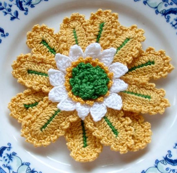Häkelblume in 8 cm Yh-98 Häkelblume in 8 cm Yh-98 von YHcrochet