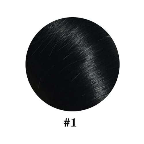 Pferdeschwanz Haarteil Kordelzug-Pferdeschwanz, verworrene gerade Pferdeschwanz-Verlängerungen for schwarze Frauen, brasilianisches Echthaar, Pferdeschwanz-Haarteile, Clip-in-Pferdeschwanz-Haarverläng von YHxFlux